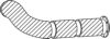 MERCE 6324900410 Exhaust Pipe
